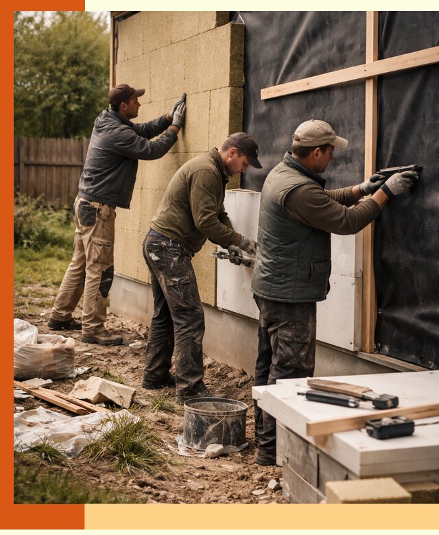 Утепление дачного дома под ключ в Ноябрьске