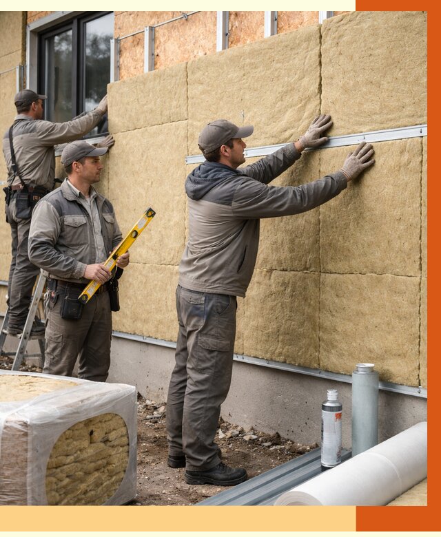 Утепление дома из SIP панелей в Ноябрьске от 6281 руб./м² под ключ | ТепломастерНбс