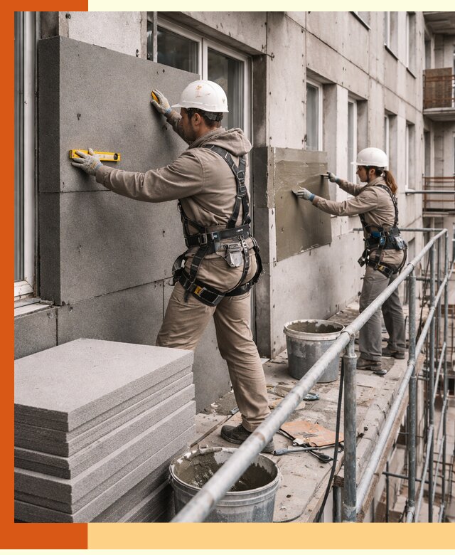 Утепление квартиры снаружи под ключ в Ноябрьске