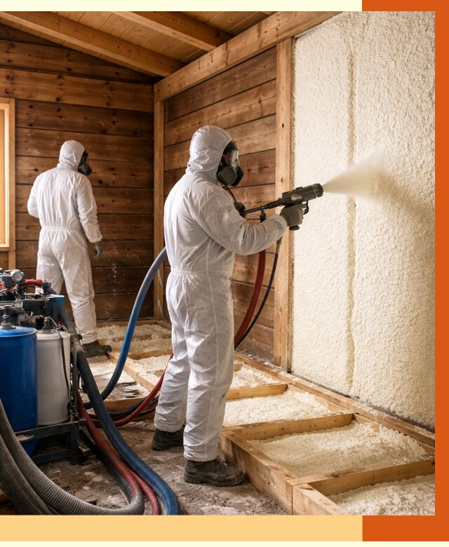 Утепление бани ппу в Ноябрьске под ключ от 4255 руб./м2 | ТепломастерНбс - напыление и монтаж ппу