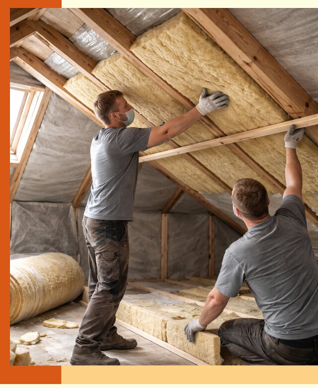 Утепление мансарды минеральной ватой в Ноябрьске — быстро и качественно