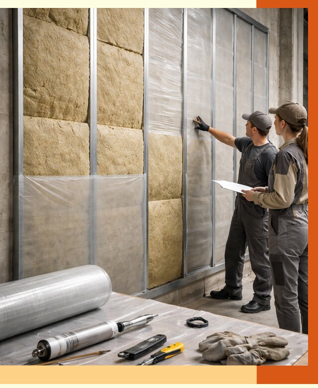 Утепление склада химсырья в Ноябрьске от 4559 руб. под ключ | ТепломастерНбс