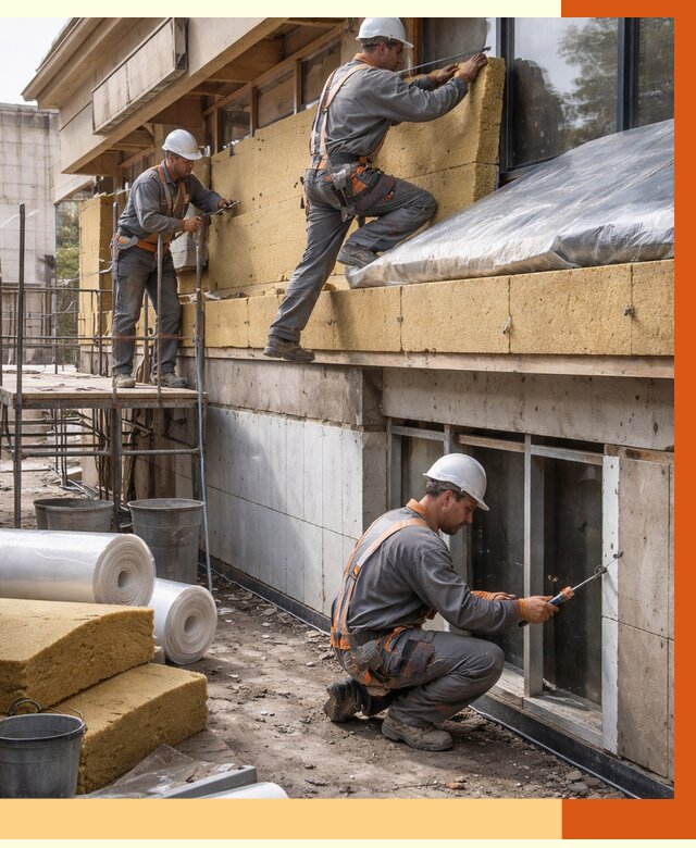 Утепление ресторана в Ноябрьске под ключ от 658450 руб/м2 | Комплексное решение от ТепломастерНбс