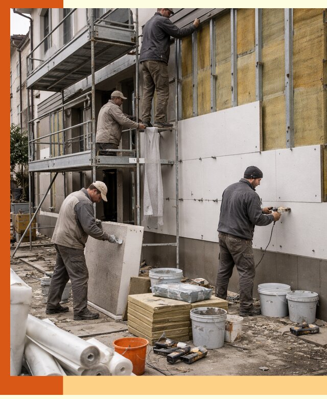 Утепление гостиницы под ключ в Ноябрьске с гарантией качества