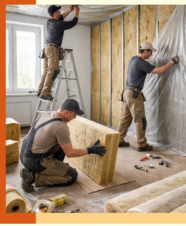 Утепление офисных помещений под ключ в Ноябрьске