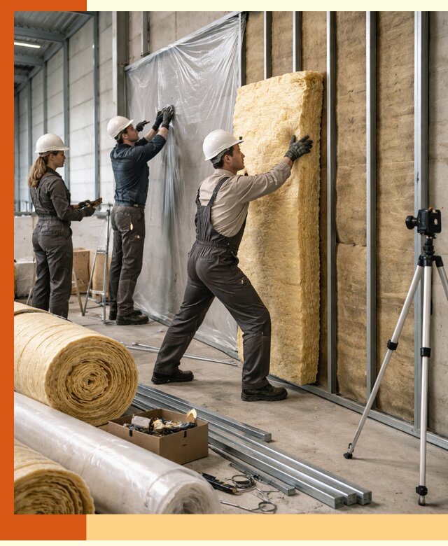 Утепление складского терминала в Ноябрьске профессионально и надёжно