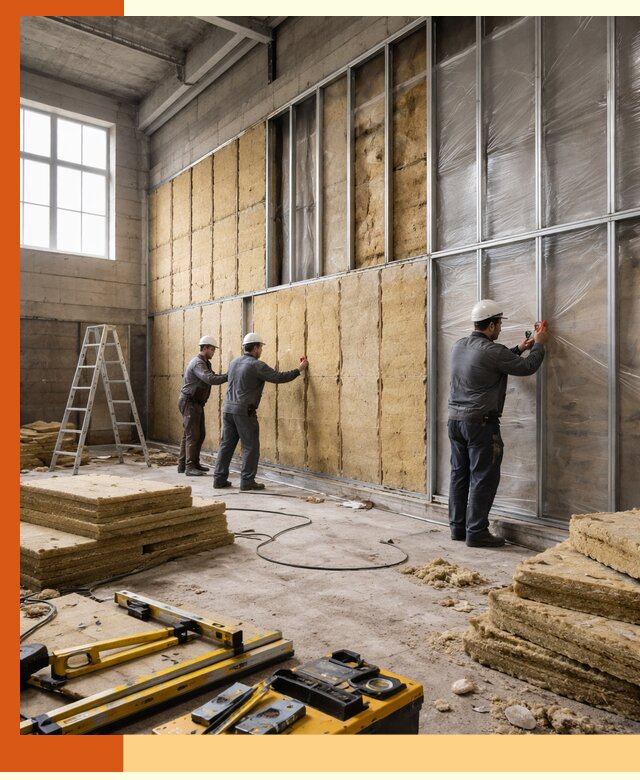 Утепление спортивного зала в Ноябрьске качественно и недорого