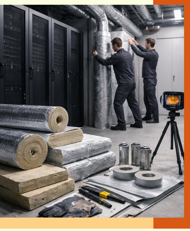 Утепление серверной в Ноябрьске от 8611 руб./м² — комплексно под ключ | ТепломастерНбс