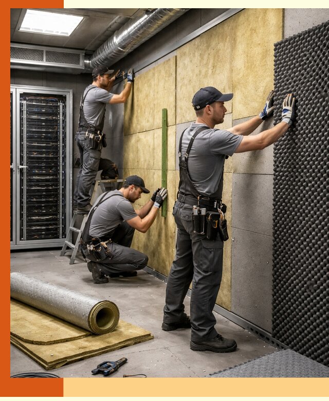 Утепление серверной комнаты профессионально в Ноябрьске