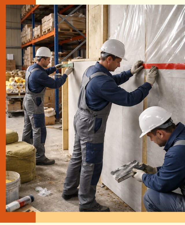 Утепление теплого склада под ключ в Ноябрьске