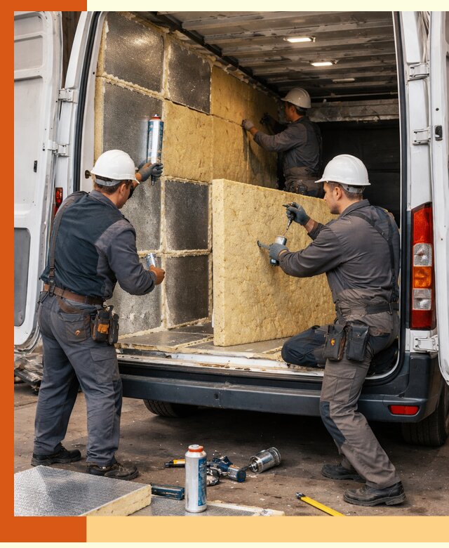 Утепление фургона-рефрижератора в Ноябрьске для сохранения температуры