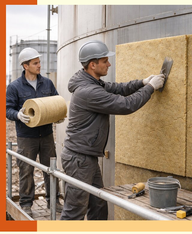 Профессиональное утепление резервуара и теплоизоляция в Ноябрьске