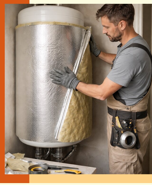 Утепление бойлера в Ноябрьске для снижения теплопотерь и экономии энергии