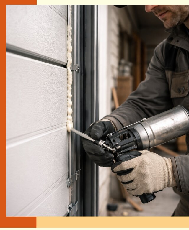 Заполнение пустот ворот в Ноябрьске профессионально и герметично