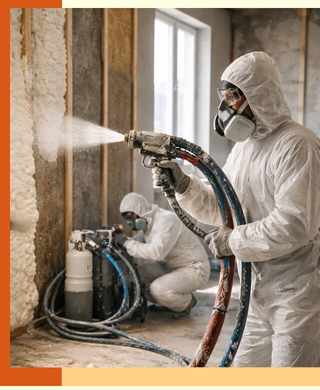 Пенополиуретан напыление для утепления зданий в Ноябрьске