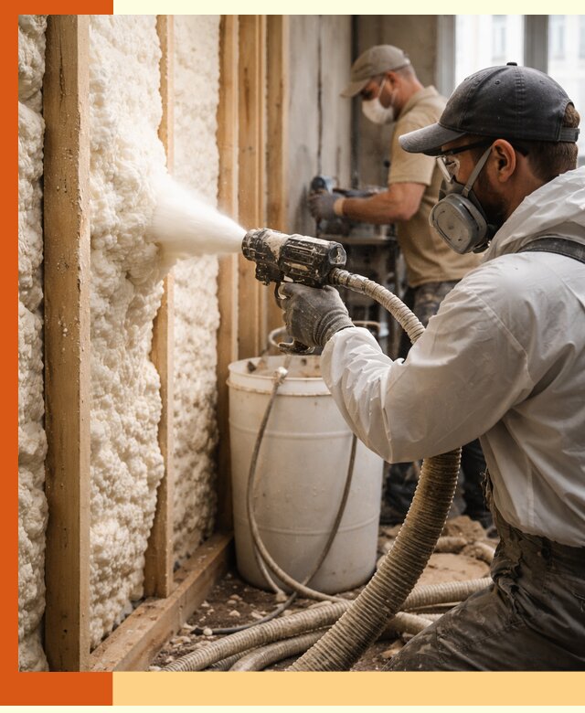 Утепление пеноизолом жилых и коммерческих объектов в Ноябрьске