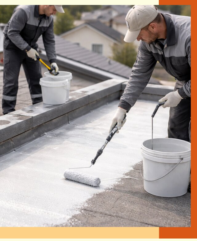 Утепление кровли жидкой теплоизоляцией в Ноябрьске от 2178 руб./м2 | ТепломастерНбс