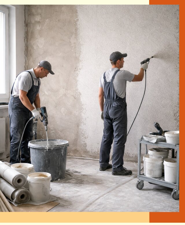 Утепление стен жидкой теплоизоляцией в Ноябрьске от 4255 руб/м² | ТепломастерНбс