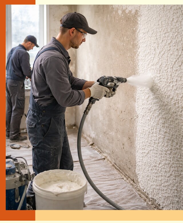 Утепление стен жидкой теплоизоляцией в Ноябрьске для квартир и домов