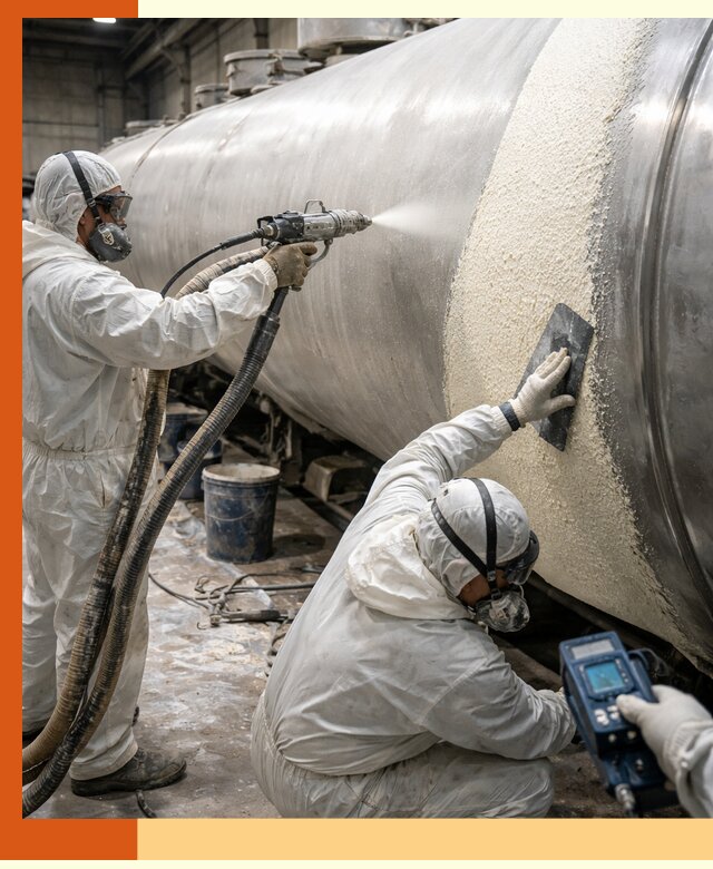 Утепление автоцистерн жидкой теплоизоляцией в Ноябрьске