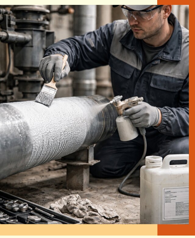 Утепление оборудования жидкой теплоизоляцией в Ноябрьске от 4559 руб. | ТепломастерНбс