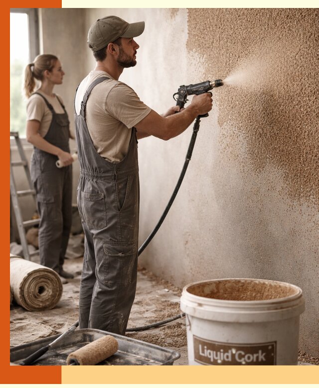 Утепление стен жидкой пробкой в Ноябрьске эффективное и долговечное