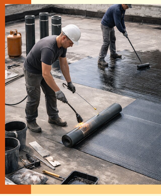 Гидроизоляция кровли в Ноябрьске — надежная защита от протечек