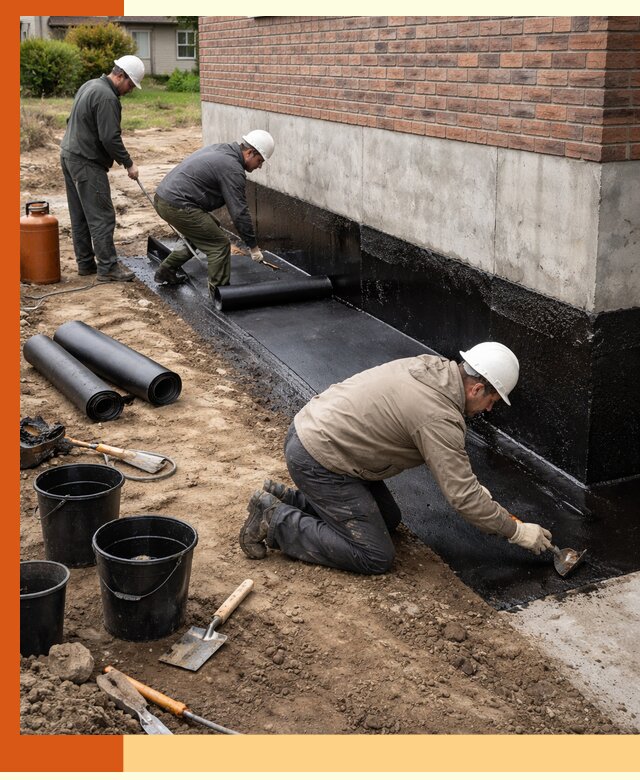 Гидроизоляция фундамента в Ноябрьске: надежная защита строений