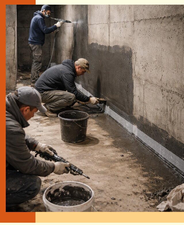 Гидроизоляция подвала в Ноябрьске — комплексная защита от влаги