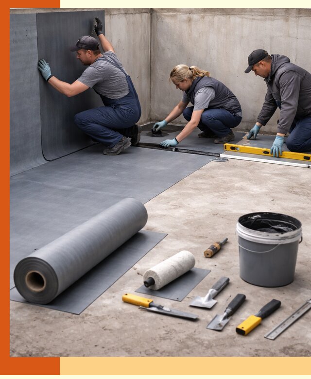 Гидроизоляция бассейна под ключ в Ноябрьске — надежная защита и герметизация