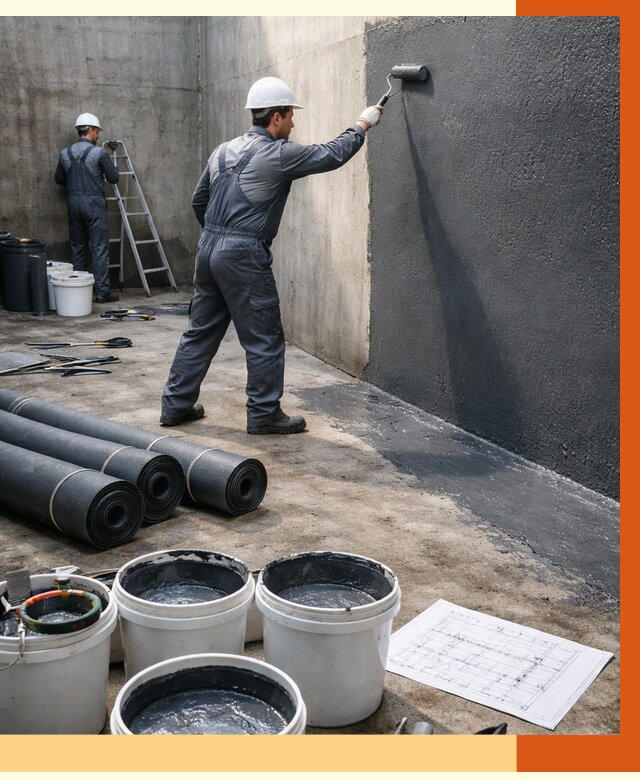 Гидроизоляция резервуара в Ноябрьске от 121560 руб. под ключ | ТепломастерНбс