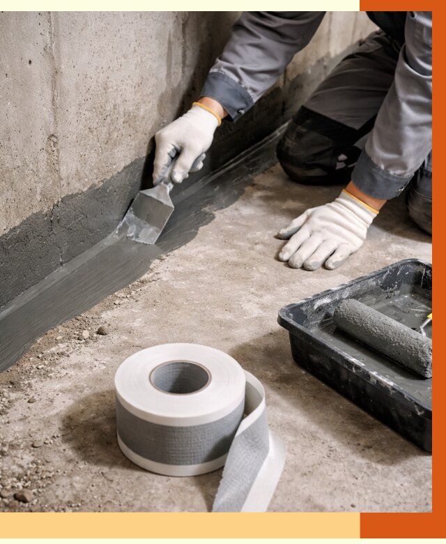 Гидроизоляция швов и герметизация стыков в Ноябрьске от 1266 руб. | ТепломастерНбс