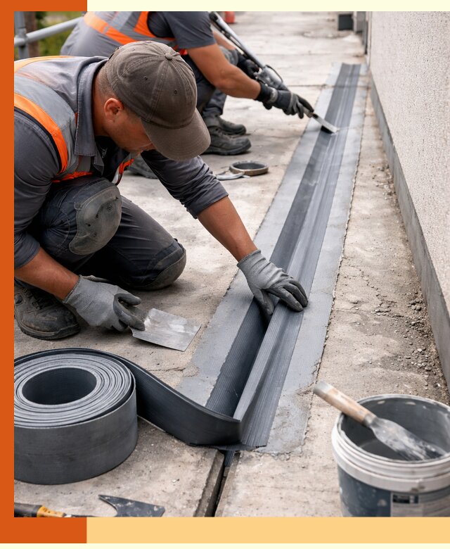 Гидроизоляция деформационного шва в Ноябрьске профессионально и надежно