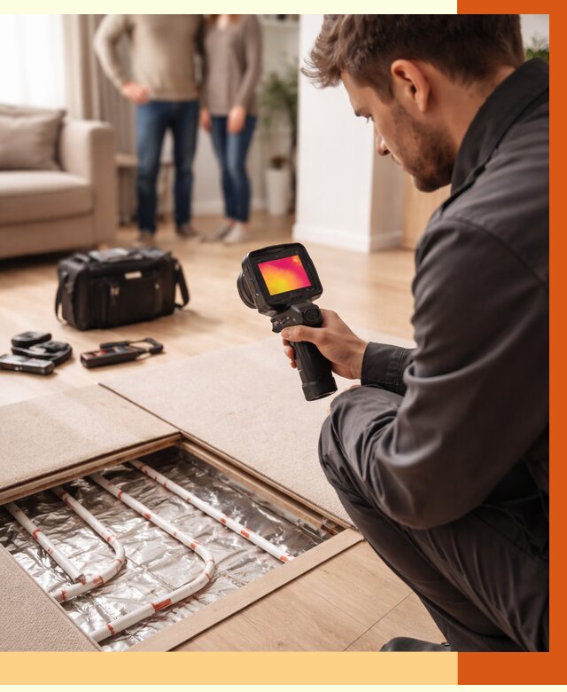 Тепловизионное обследование теплого пола в Ноябрьске от 4559 руб. — ТепломастерНбс