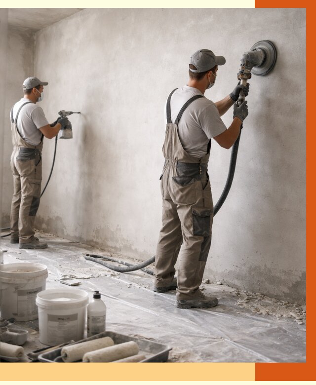 Подготовка поверхности под напыление в Ноябрьске от 1216 руб. — ТепломастерНбс