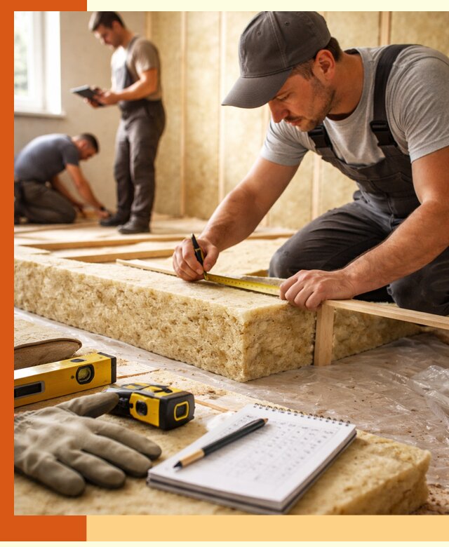 Расчет толщины утеплителя для зданий и помещений в Ноябрьске