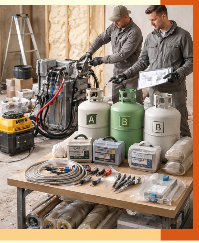 Продажа компонентов ППУ с консультацией в Ноябрьске от 4255 руб. | ТепломастерНбс