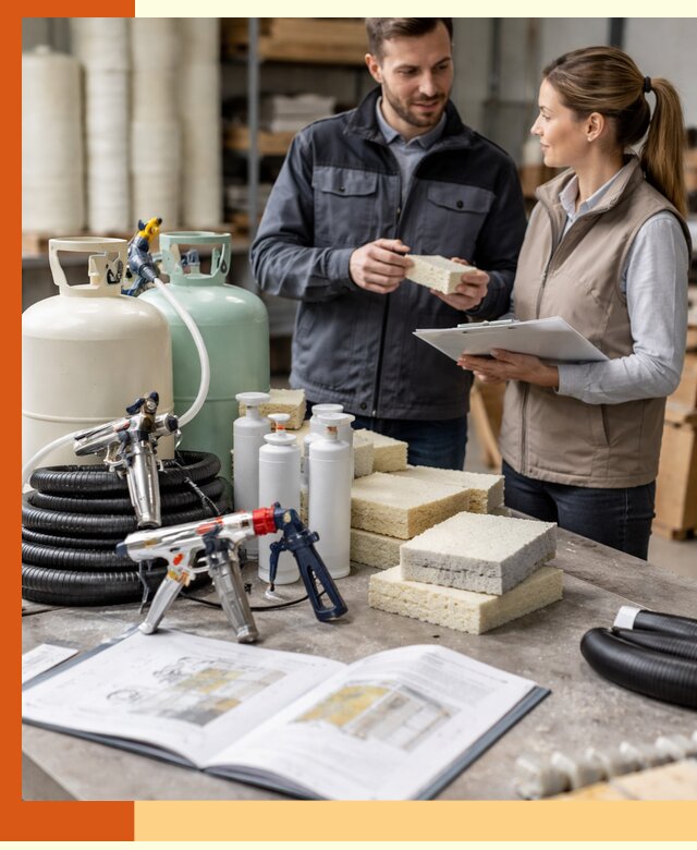 Продажа компонентов ППУ с профессиональной консультацией в Ноябрьске